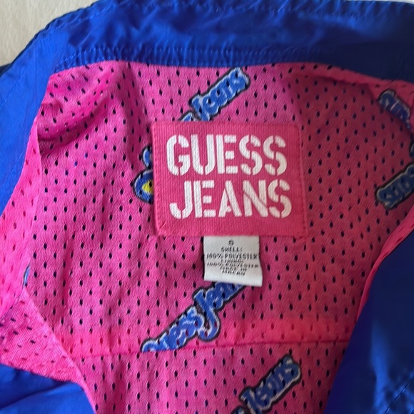 *Like New!* Vintage Guess Jeans Windbreaker 90’s Style Size Small - Picture 5 of 8